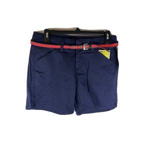 NWT‎ WOMAN'S LEE SHORTS SIZE 4 Medium WITH BELT Slimming.